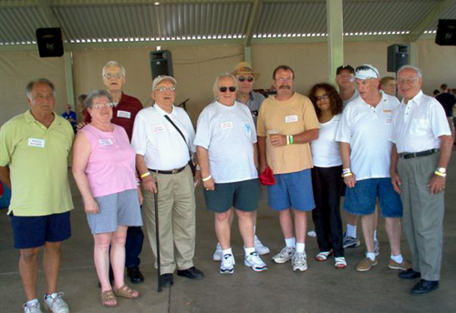 A group of our Retiree Chapter members at the 12th annual Solidarity picnic