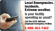 USPS National Employee Emergency Hotline
